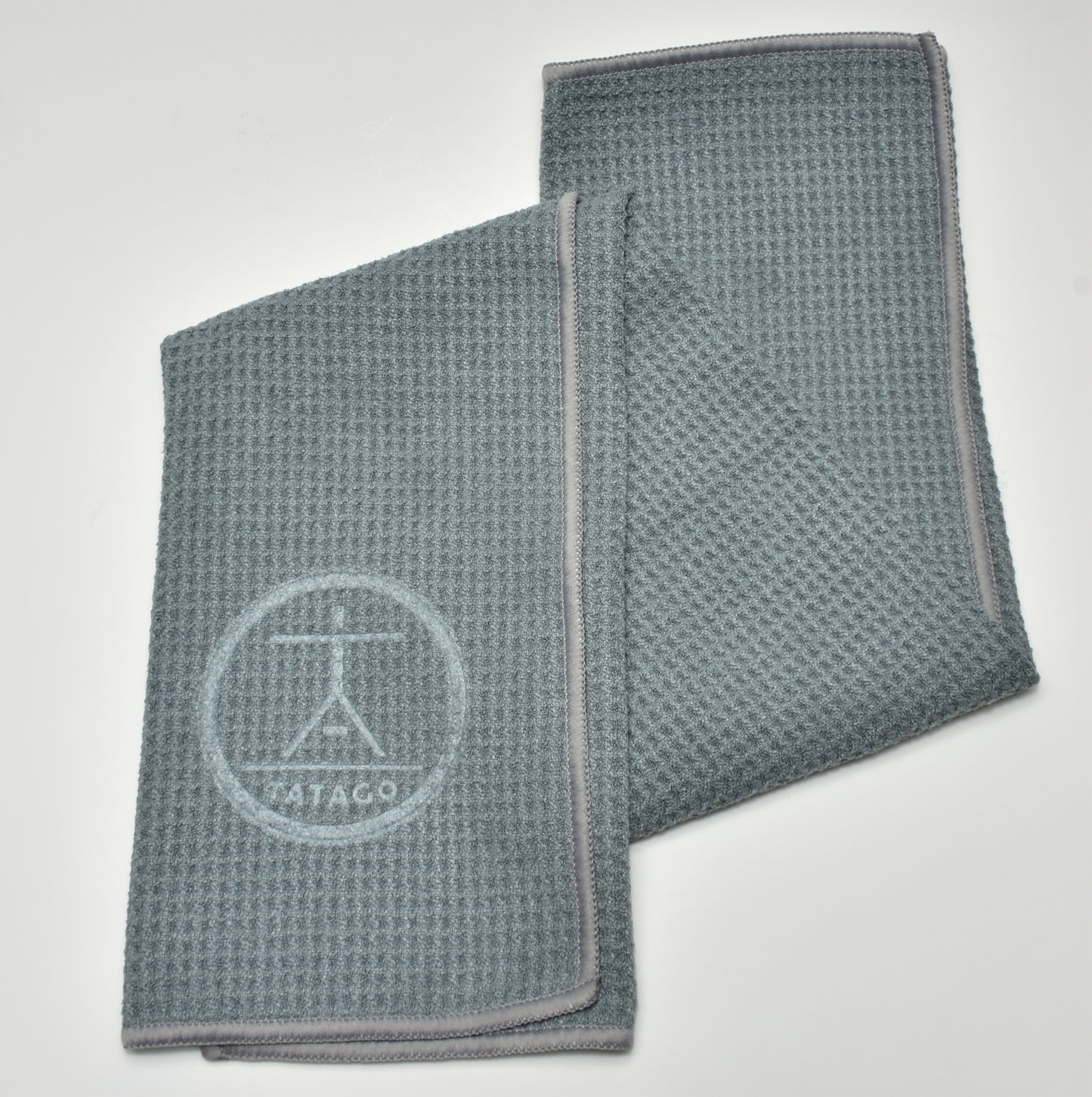 Sweat rag folded honeycomb sweat towel for gym close up
