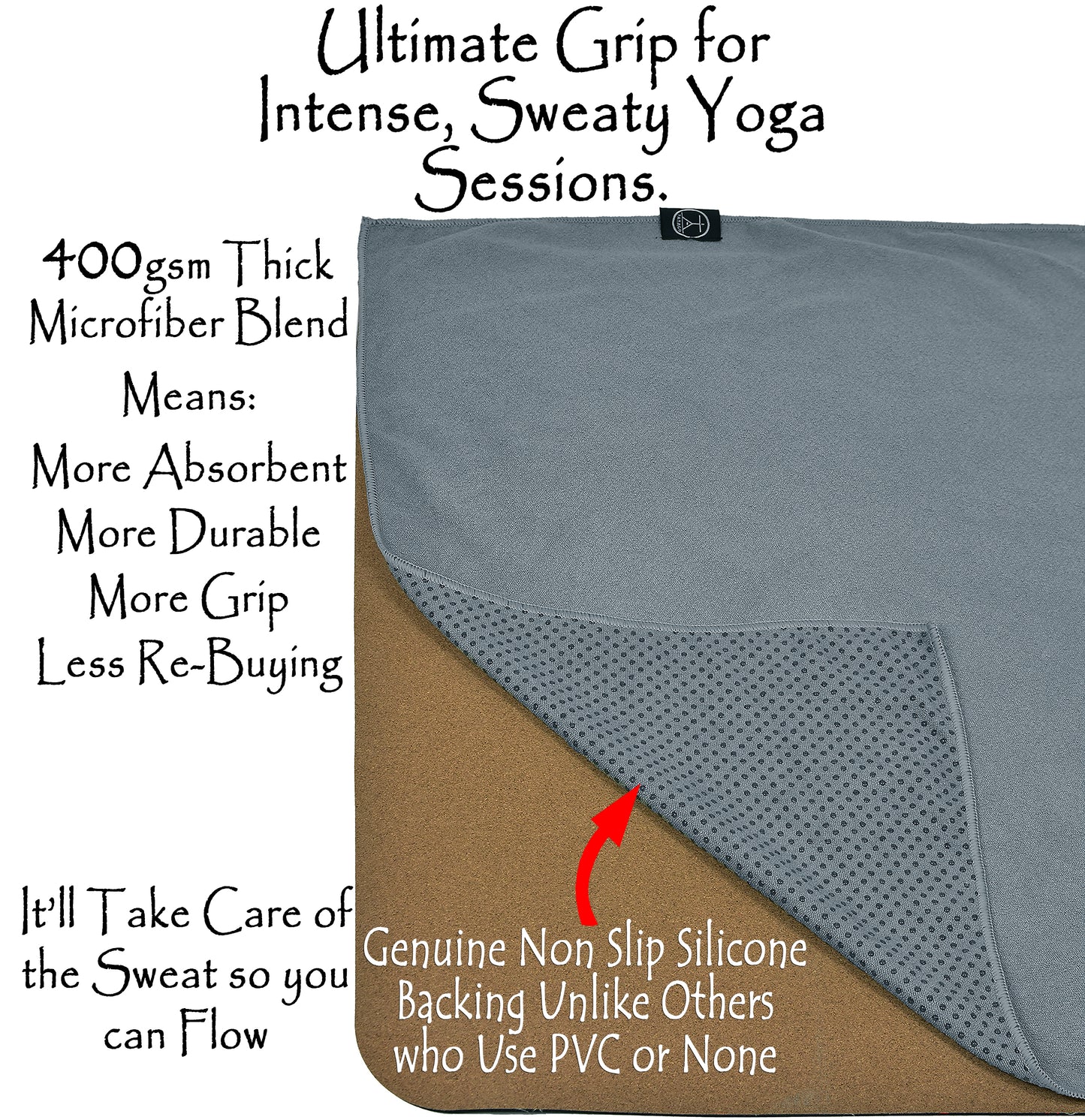 72" Yoga Mat Towel