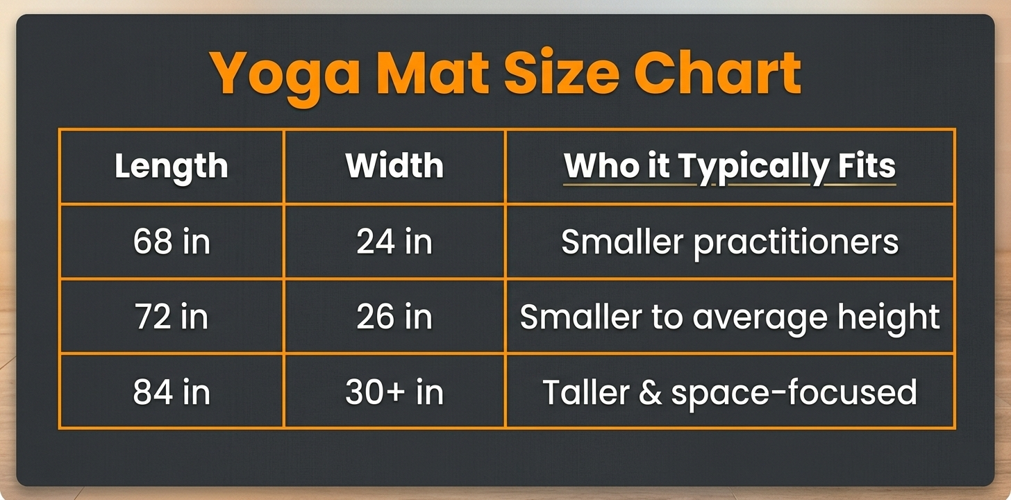 The Complete Guide to Yoga Mat Size & Dimensions Tatagoyoga