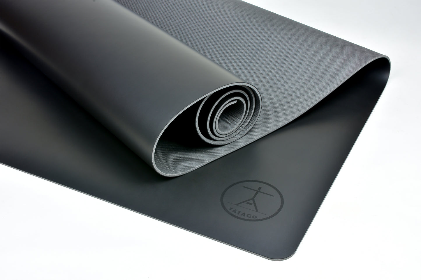 Extra large yoga mat with non-slip surface