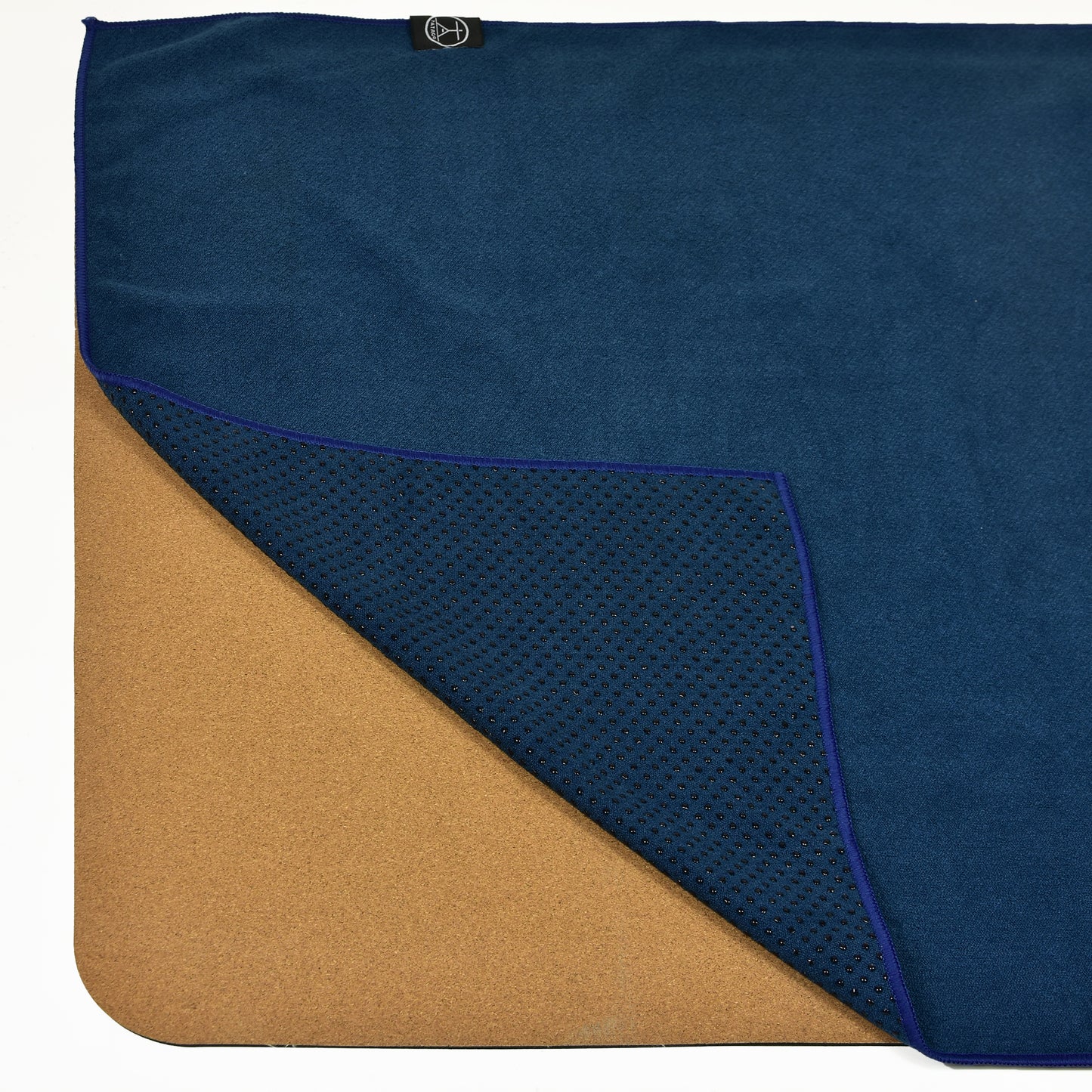 Yoga mat towel for enhanced grip